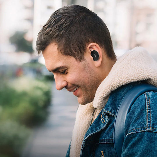 HiFuture YACHT In-ear Bluetooth Handsfree Căști cu Rezistență la Transpirație și Carcasă de Încărcare Negru