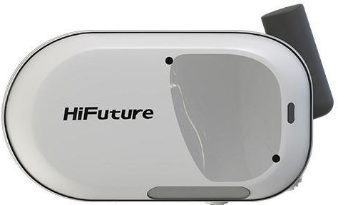 HiFuture Future Mate In-ear Bluetooth Handsfree Ακουστικά με Αντοχή στον Ιδρώτα Silver/White