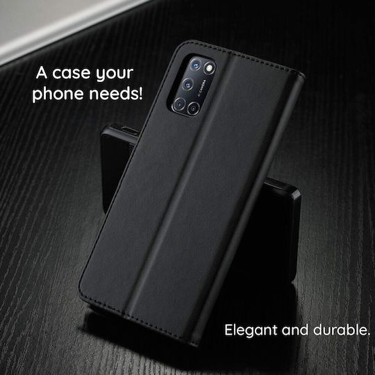 Tech-Protect Brieftasche Synthetisches Leder Schwarz (Moto G55)