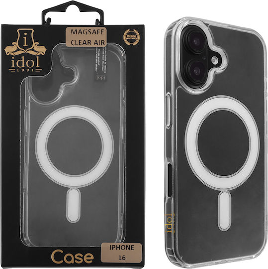 Idol 1991 Задна корица Силикон Прозрачен (iPhone 16)