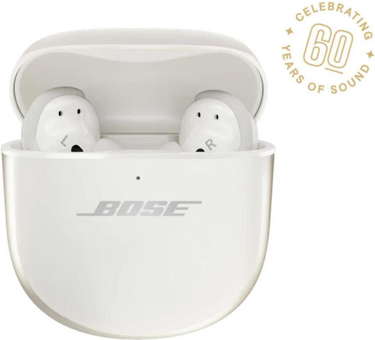 Bose QuietComfort Ultra In-Ear Bluetooth-Freisprecheinrichtung Kopfhörer mit Schweißresistenz und Ladeetui Diamond 60th