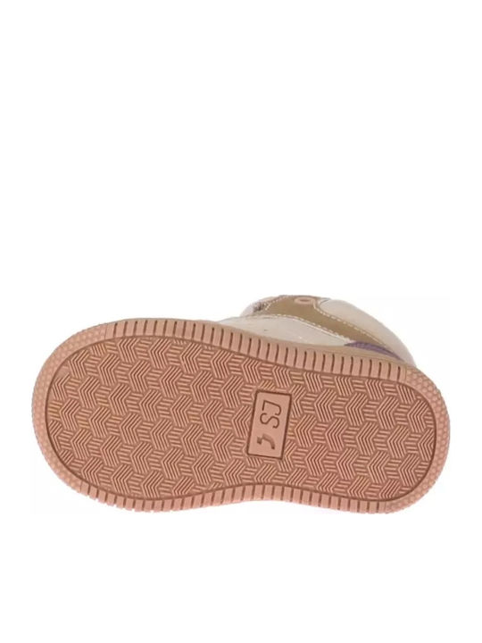 Kids Sneakers High Anatomic Beige