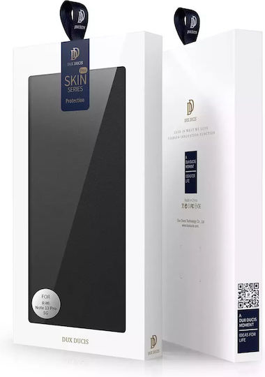 Dux Ducis Skin Pro Book Πλαστικό Μαύρο (Redmi Note 13 Pro 5G / Poco X6)