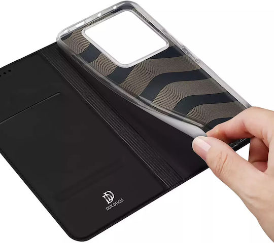 Dux Ducis Skin Pro Book Πλαστικό Μαύρο (Redmi Note 13 Pro 5G / Poco X6)