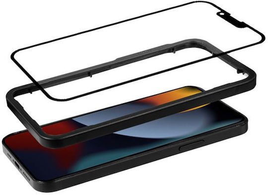 Crong Anti-bacterial 3d Armour Back Cover Tempered Glass Transparent (iPhone 14)