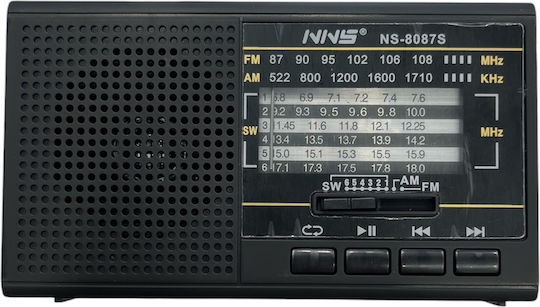 NS-8087S Solar cu USB Gri