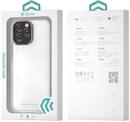 Devia Back Cover Σιλικόνης Διάφανο (iPhone 15 Plus)