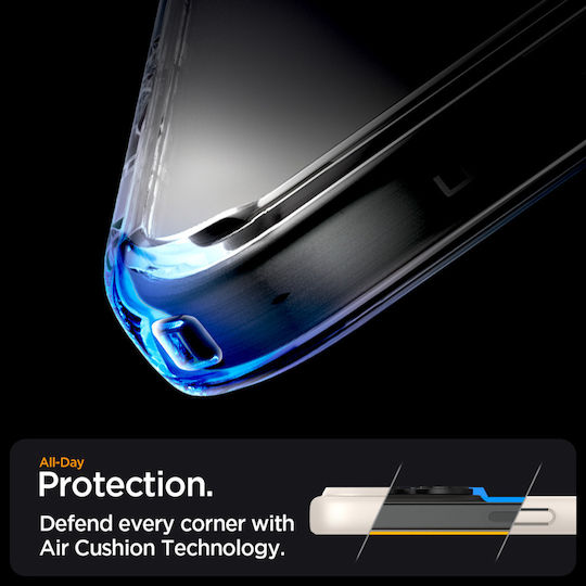 Spigen Ultra Hybrid MagFit Back Cover Plastic 2mm Frost Natural Titanium (iPhone 16 Pro Max)