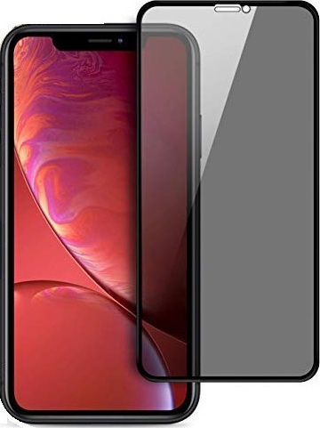 Glass Privacy Full Face Tempered Glass Black (iPhone 11 Pro Max)