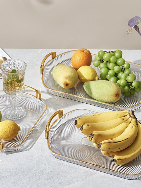 Dekorative Tabletts aus Glas