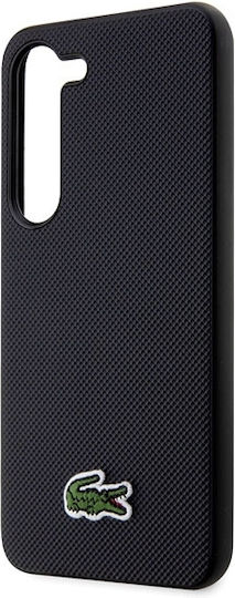 Lacoste Iconic Petit Pique Back Cover Plastic Black (Galaxy S23)