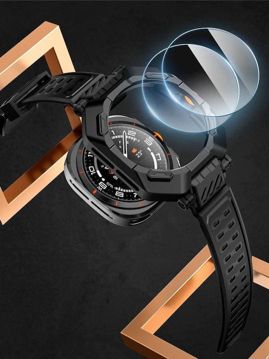 Supcase Unicorn Beetle Pro Tempered Glass pentru Galaxy Watch Ultra 2buc