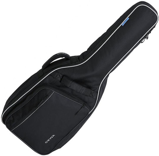 Gewa Economy 12 Wasserdicht Hülle Klassische Gitarre Gepolstert 3/4 Schwarz