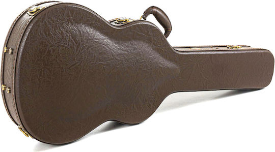 Gewa Arched Top Prestige Suitcase Classical Guitar Padded 4/4 Brown
