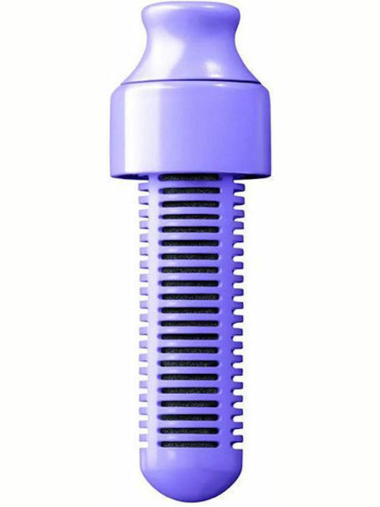 Bobble Water Filter Replacement for Bottle made of Activated Carbon Lavender