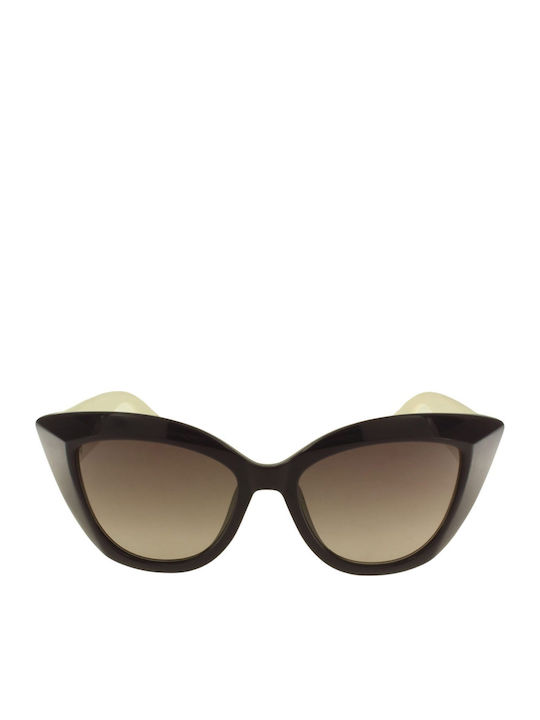 Furla Women's Sunglasses with Purple Plastic Frame SFU711 09NU