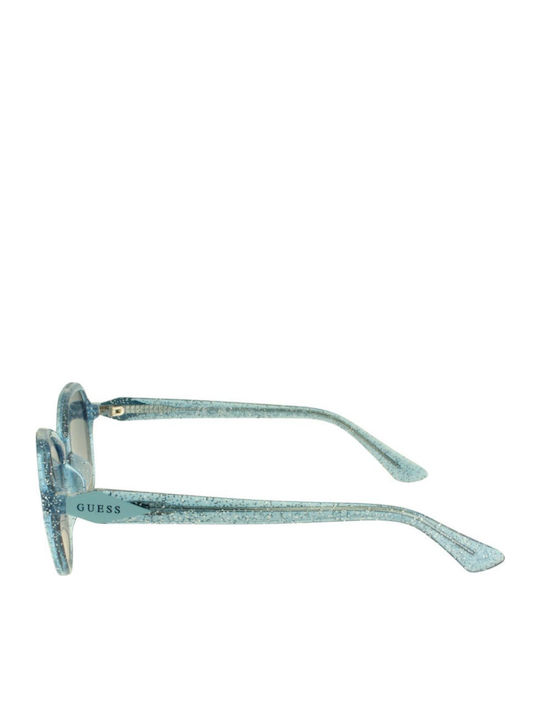 Guess Women's Sunglasses with Blue Plastic Frame and Blue Gradient Lens GU9239 92W