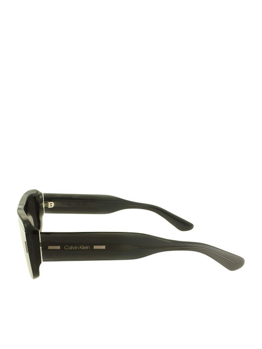 Calvin Klein Unisex Γυαλιά Ηλίου με Μαύρο Κοκκάλινο Σκελετό και Μαύρο Φακό CK24503S 059