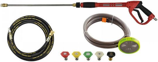 Bulle Hochdruckreiniger Benzin 420cc mit Druck 250bar und Metallpumpe