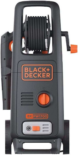 Black & Decker BXPW1700E Pressure Washer Electric 1700W with Pressure 130bar