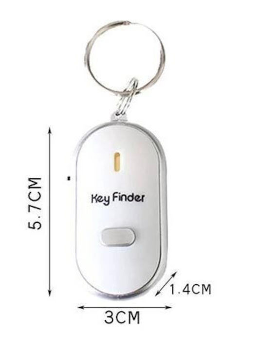 Keychain Wallet with LED White
