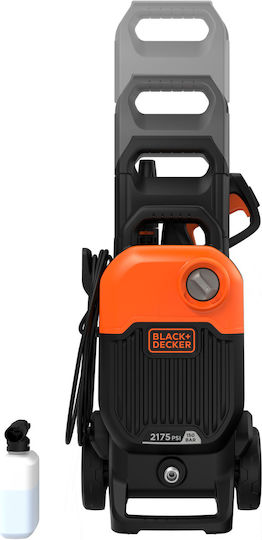 Black & Decker Миялна машина Електрическо захранване 2000W с Налягане 150бар BEPW2000