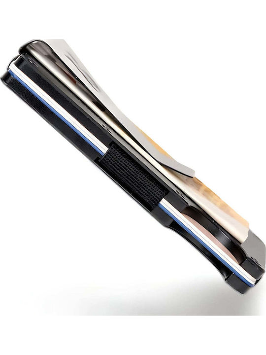 Herren Geldbörse Geldclip mit RFID Schwarz