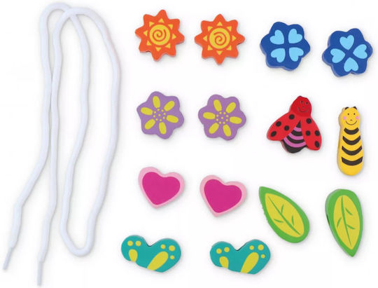 Marionette Wooden Toys Jucărie cu Șireturi din Lemn