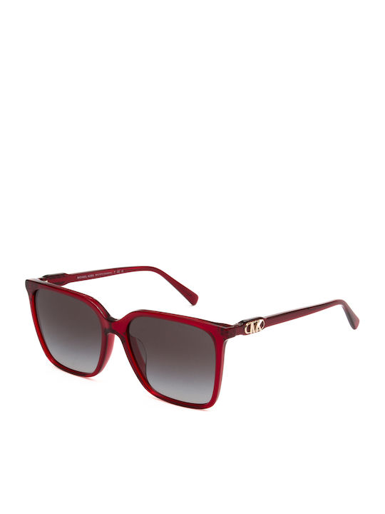 Michael Kors Canberra Γυαλιά Ηλίου Κόκκινα με Κοκκάλινο Σκελετό
