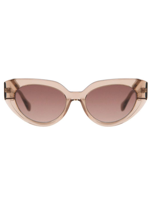 Gigi Barcelona Delilah Women's Sunglasses with Pink Plastic Frame and Pink Lens 6720/0
