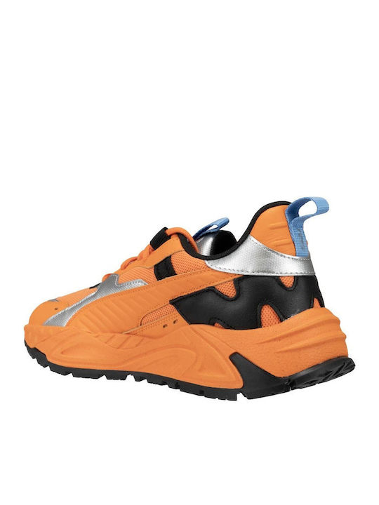 Puma Sneakers Mu. Orange-silver