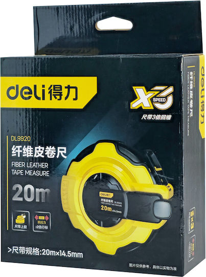 Deli Tape Measure 14.5mm x 20m