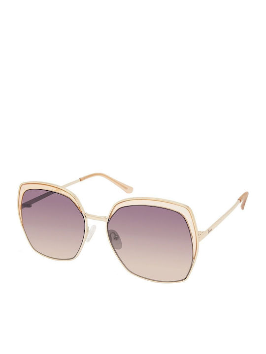 Guess Γυαλιά Ηλίου Χρυσά με Μεταλλικό Σκελετό Guess Γυαλιά Ηλίου Χρυσά με Μεταλλικό Σκελετό