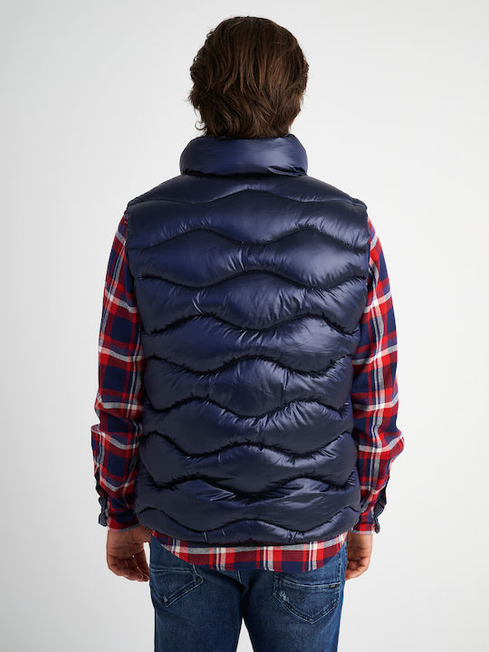 Marc Ärmellos Jacke Blue