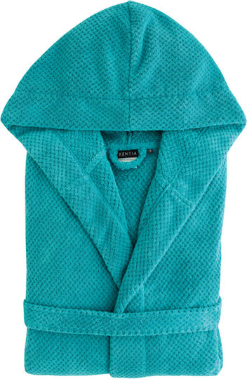 Kentia Kids Hooded Bathrobe Jump 07 Mint Kentia Kids Hooded Bathrobe Jump 07 Mint