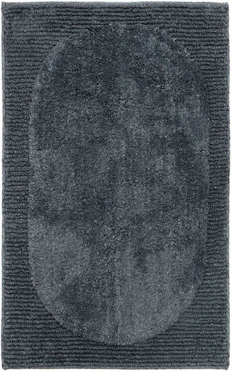 Nima Бански килим Памук Правоъгълена Feel Fresh 34054 Night Gray 50x80бр