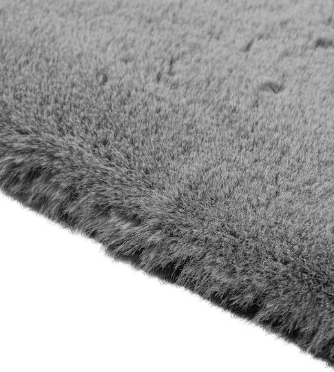 Madi Bound Bedroom Rug Sets Gray 3 Pieces