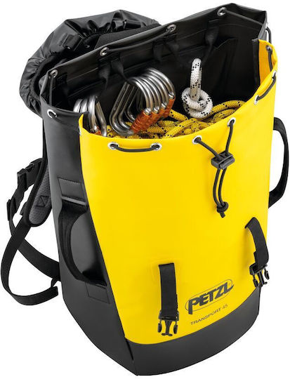 Petzl Transport Backpack 45l Black Yellow Black Yellow
