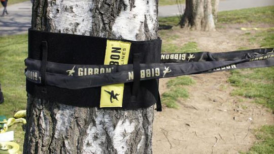 Gibbon Slacklines Ιμάντας Ισορροπίας Μαύρος