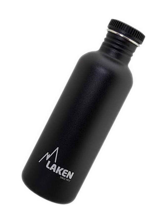 Laken Basic Παγούρι Αλουμινίου 750ml Μαύρο