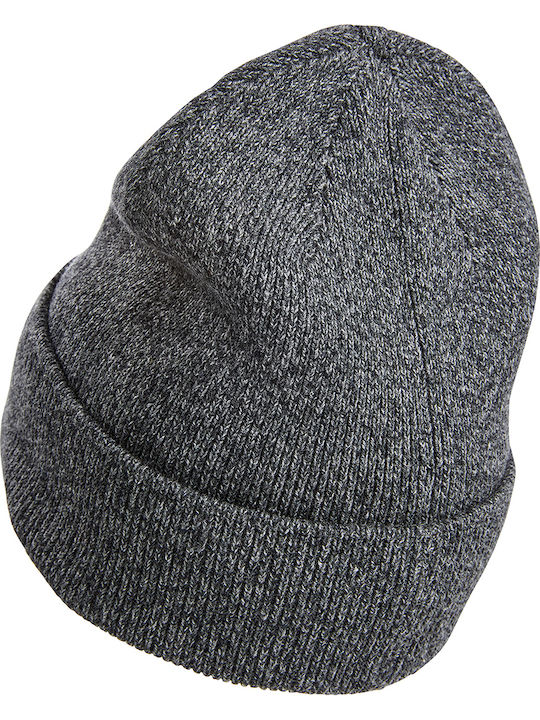 Beanie Ανδρικός Σκούφος Πλεκτός σε Γκρι χρώμα