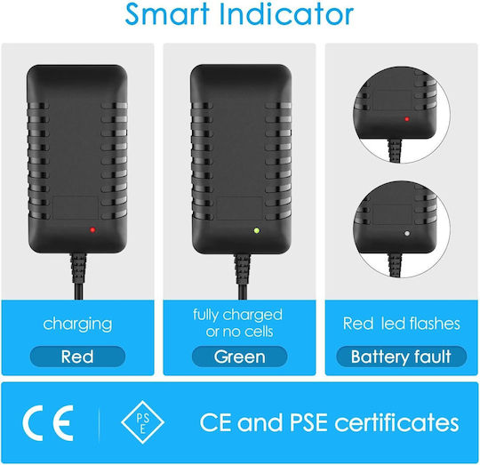 BW Batteries Universal Τροφοδοτικό 2.4 με σετ βυσμάτων (35506)