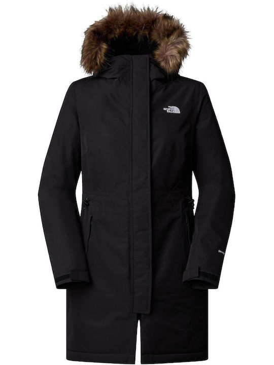 Recycled Zaneck Winter Jacket Parka Black