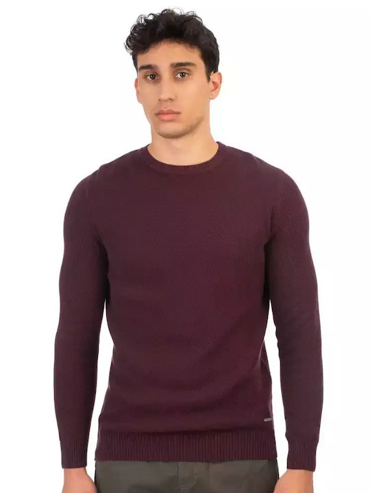 Double Pullover Aubergine