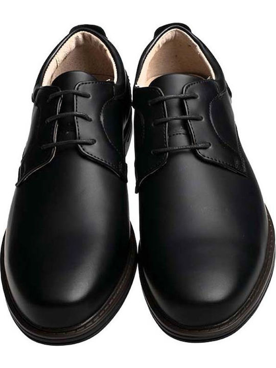 Men's Synthetic Leather Casual Shoes Black