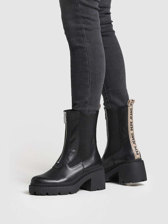 Pepe Jeans Stiefeletten Damen Schwarz