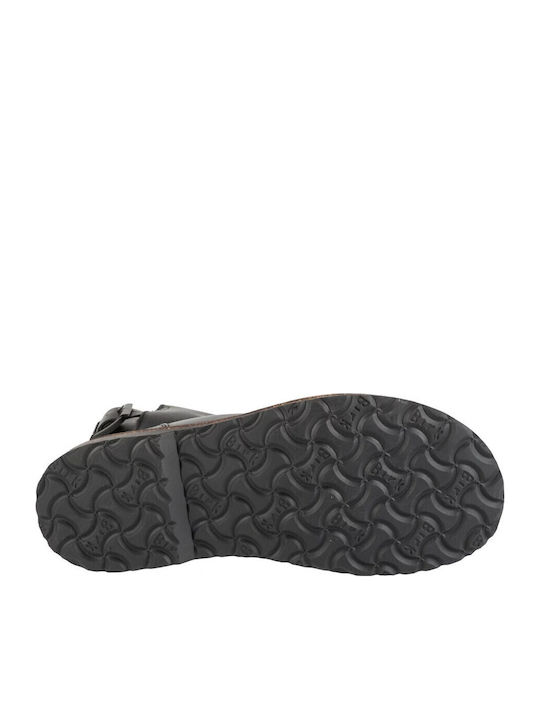 Shearling Дамски ботуши Черни