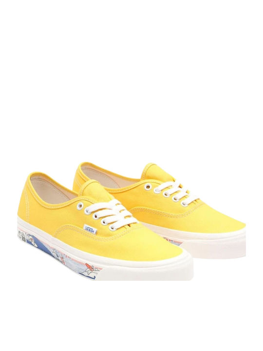 Authentic 44 Dx Ανδρικά Sneakers Κίτρινα