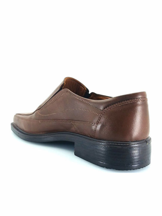 Men's Leather Moccasins Brown