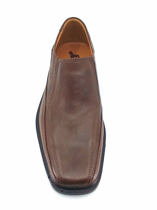 Men's Leather Moccasins Brown